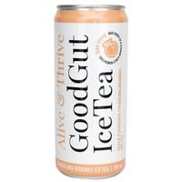 Good Gut Ice Tea Peach Sugar Free Can